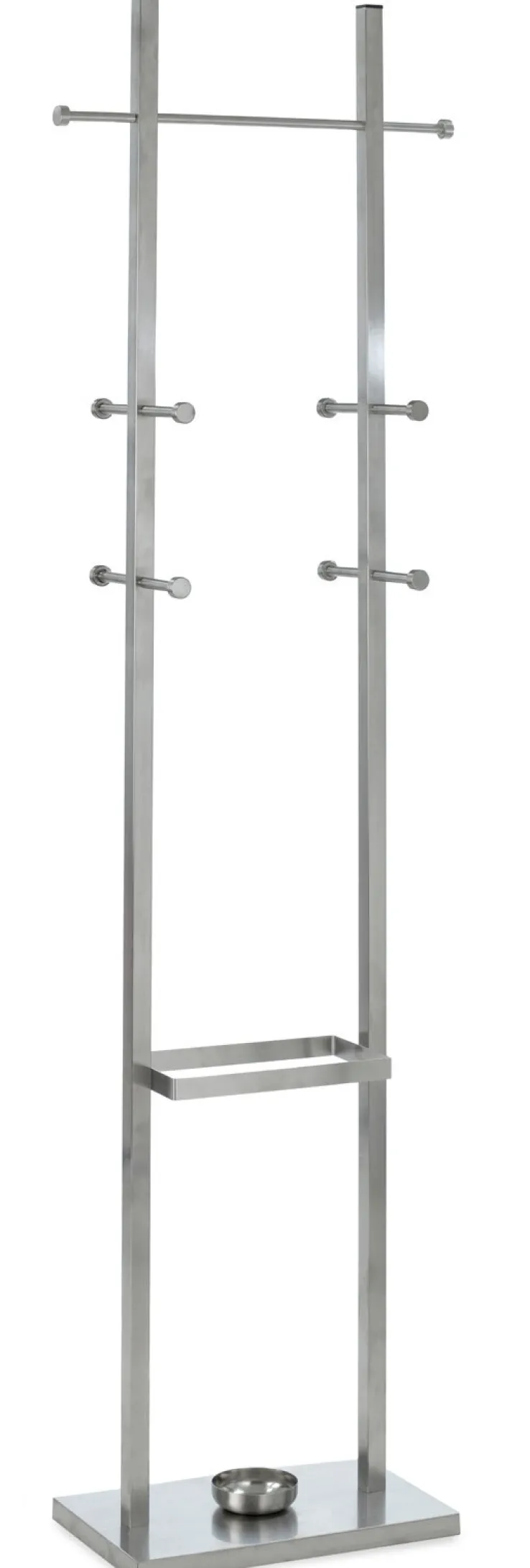 CASAVANTI Standgarderobe ANGELA silberfarbig