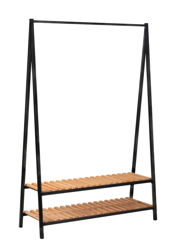 CASAVANTI Standgarderobe ROBIN schwarz/ braun