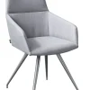 CASAVANTI Stuhl VEGAS Stoffbezug hellgrau