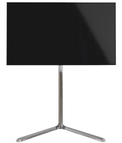 CASAVANTI TV Ständer 89 x 135 cm silberfarbig/ schwarz