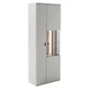 CASAVANTI Vitrine 2-türig LISSABON modern white 75 x 199 cm