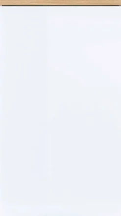 CASAVANTI Wandschrank CARA 39 x 69 x 27 cm weiß/braun