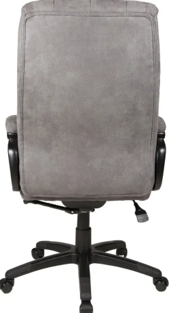 Chefsessel JOHN XXL 150 kg Schwarz/ Grau