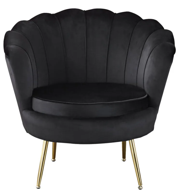 Cocktailsessel schwarz