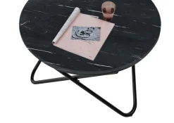 Couchtisch 80 x 46 cm schwarz