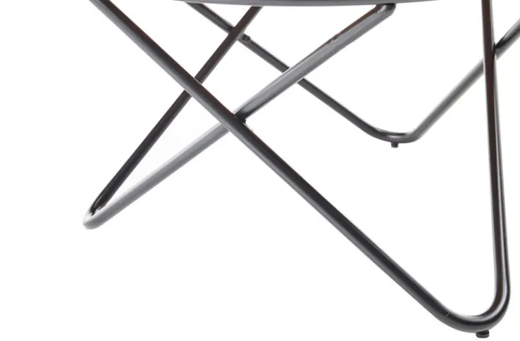 Couchtisch 80 x 46 cm schwarz