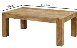 Couchtisch 110 x 60 cm Akazie