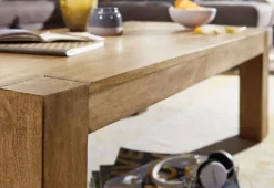 Couchtisch 110 x 60 cm Akazie