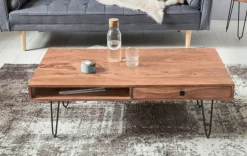 Couchtisch 120 x 60 cm Akazie