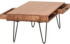 Couchtisch 120 x 60 cm Akazie