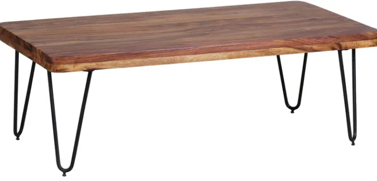 Couchtisch 115 x 60 cm braun