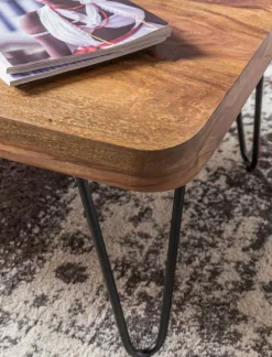 Couchtisch 115 x 60 cm braun