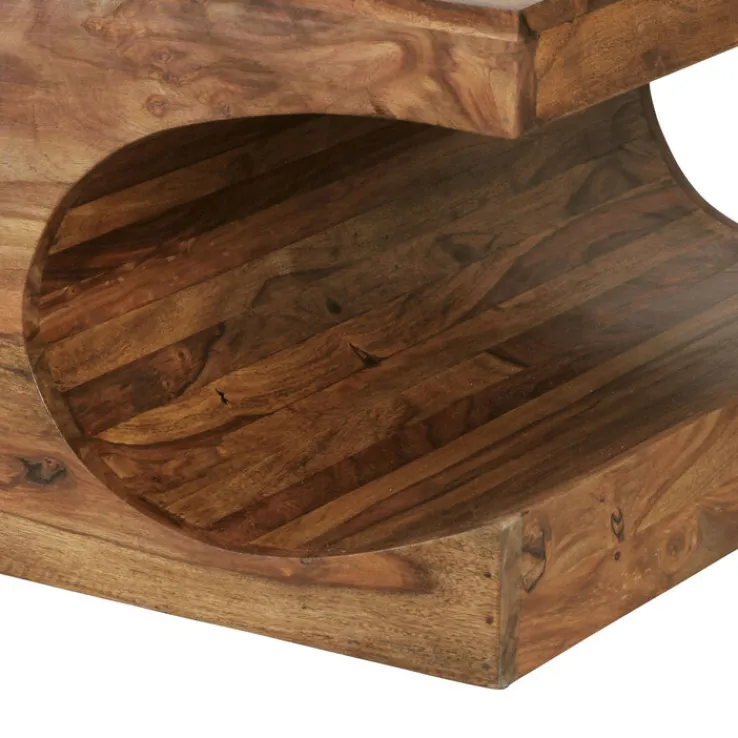 Couchtisch 118 x 70 cm braun