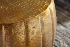 Couchtisch 60 x 36 cm Goldfarbig