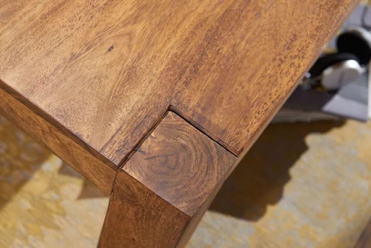 Couchtisch 110 x 60 cm Sheesham