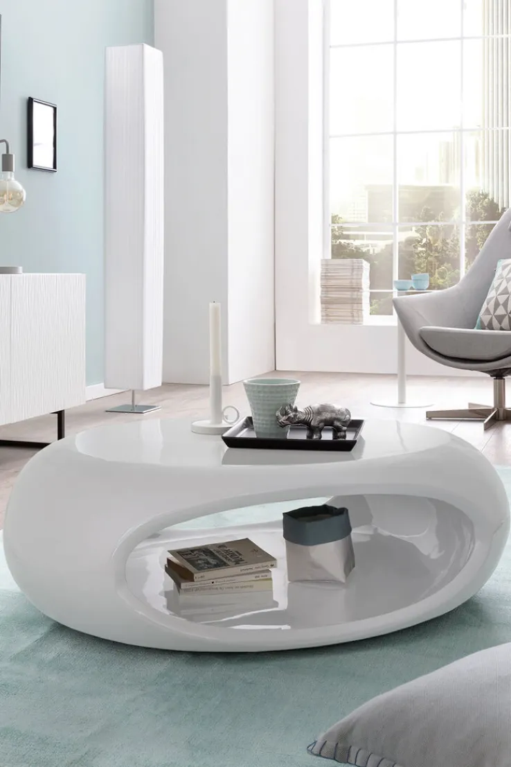 Couchtisch 100 x 70 cm weiß