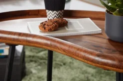 Couchtisch 71 x 40 x 42 cm braun