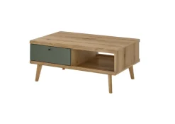 Couchtisch ALVA 107x67 cm Evoke Eiche teilmassiv