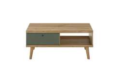 Couchtisch ALVA 107x67 cm Evoke Eiche teilmassiv