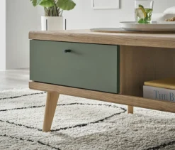 Couchtisch ALVA 107x67 cm Evoke Eiche teilmassiv