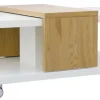 Couchtisch ARIAN 110x45x66 cm Dekor Wildeiche/weiß