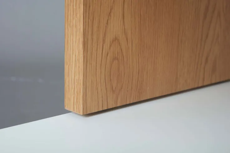 Couchtisch ARIAN 110x45x66 cm Dekor Wildeiche/weiß