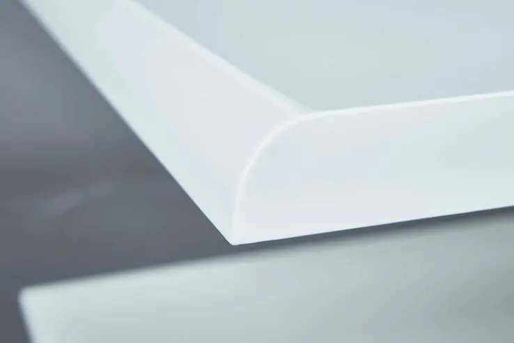 Couchtisch ARIAN 110x45x66 cm Dekor Wildeiche/weiß