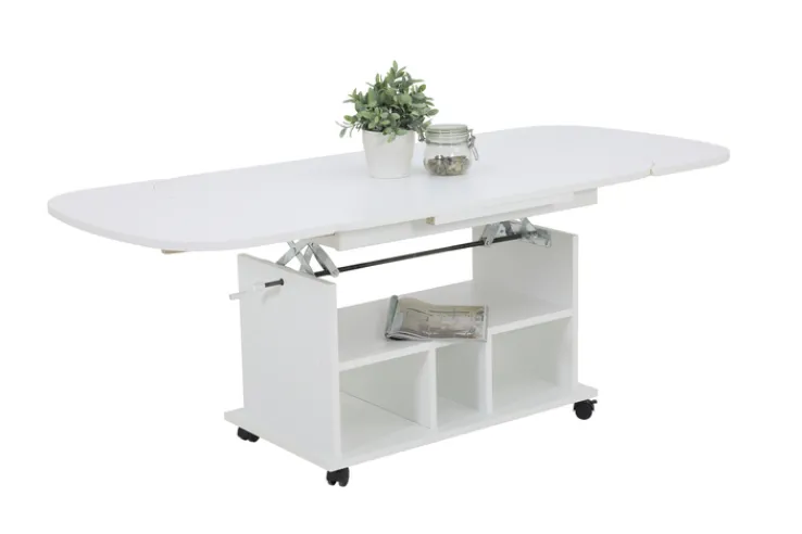 QUARTIER Couchtisch BABSI III weiß