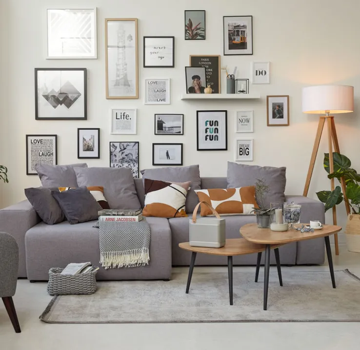 QUARTIER Couchtisch BERTHA 2-teilig