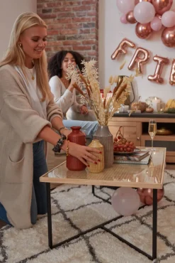 QUARTIER Couchtisch BRODY Wiener Geflecht