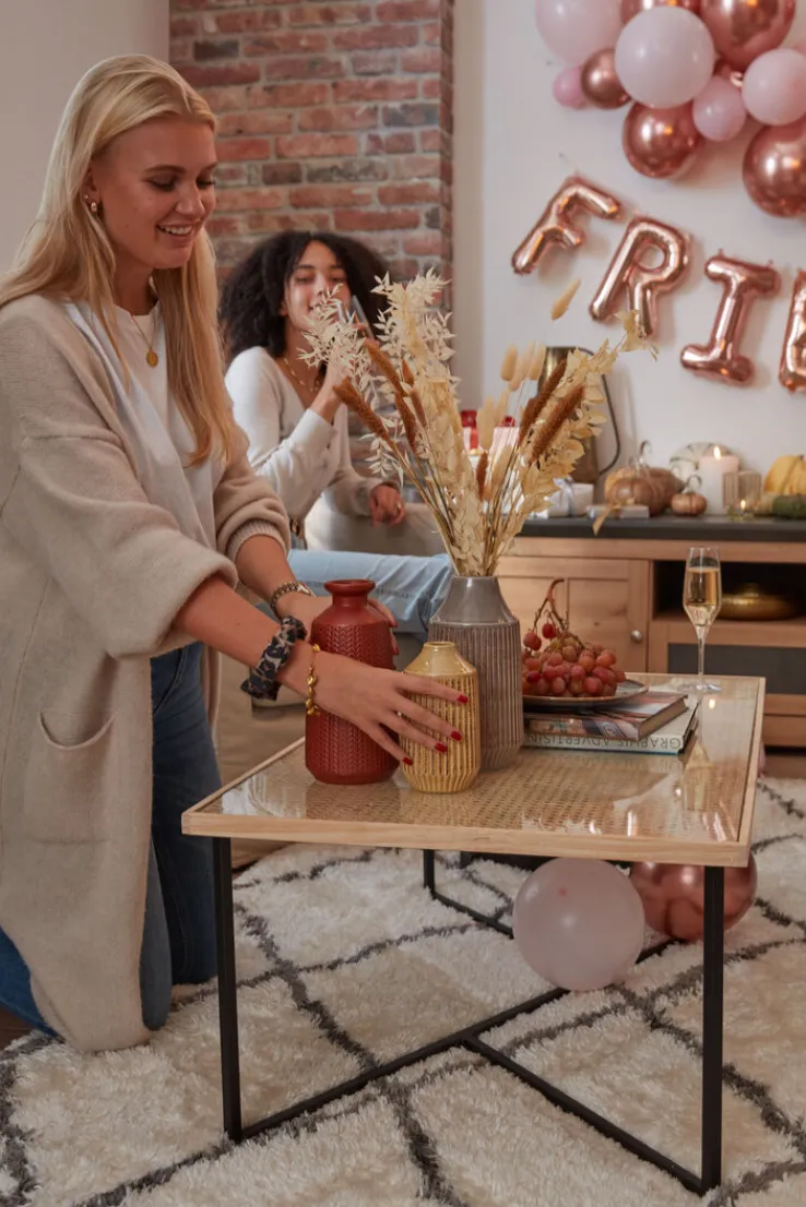 QUARTIER Couchtisch BRODY Wiener Geflecht