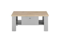 Couchtisch CHAMBORD 107x67 cm grau/braun
