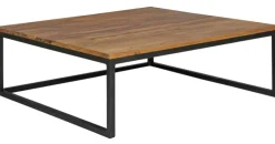 Couchtisch 2er Set Schwarz/ Sheesham massiv