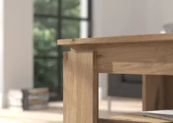 QUARTIER Couchtisch FRENO 100 x 60 cm braun