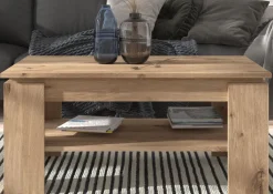 QUARTIER Couchtisch FRENO 100 x 60 cm braun