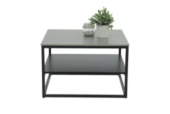 Couchtisch HUGO 70 x 70 cm grau/schwarz