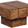 Couchtisch LUCCA 44 x 44 cm Sheesham