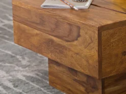 Couchtisch LUCCA 44 x 44 cm Sheesham