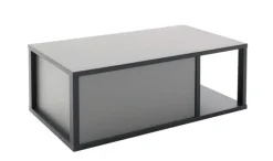 Couchtisch LUXOR 95 x 55 cm Royal grau/ anthrazit