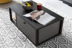 Couchtisch LUXOR 95 x 55 cm Royal grau/ anthrazit