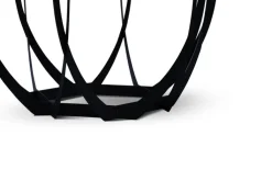 Couchtisch MARIE 80x80 cm schwarz/grau