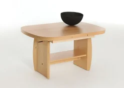 QUARTIER Couchtisch MICHAEL III 90-142 x 68 cm Buche Dekor