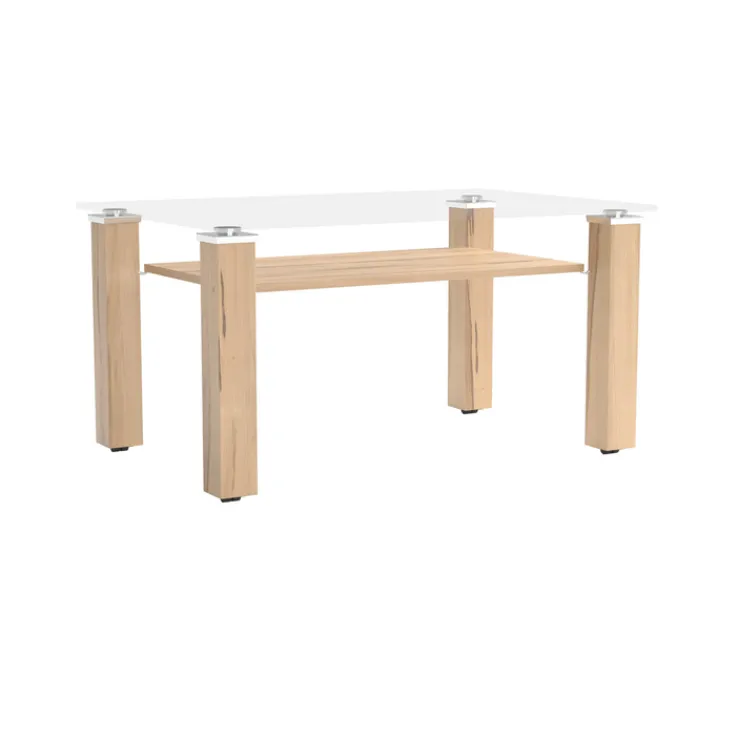 Couchtisch NEW YORK 90 x 43,5 x 60 cm Kernbuche braun