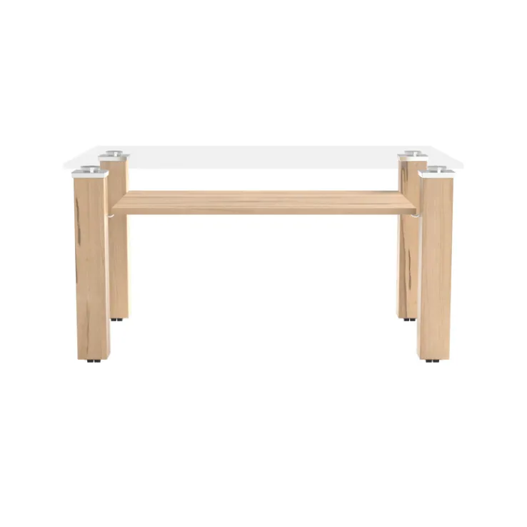 Couchtisch NEW YORK 90 x 43,5 x 60 cm Kernbuche braun