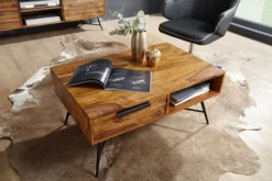 Couchtisch NISHAN 87 x 55 cm braun