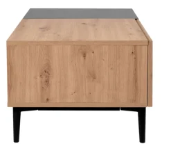 Couchtisch NOLA 100 x 55 cm Artisan Oak/schwarz