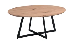 QUARTIER Couchtisch oval TOMY 90 x 70 cm