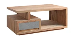 QUARTIER Couchtisch PRETORIA 118 x 45 cm braun