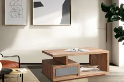 QUARTIER Couchtisch PRETORIA 118 x 45 cm braun