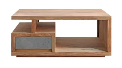 QUARTIER Couchtisch PRETORIA 118 x 45 cm braun